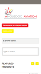 Mobile Screenshot of languedoc-aviation.com